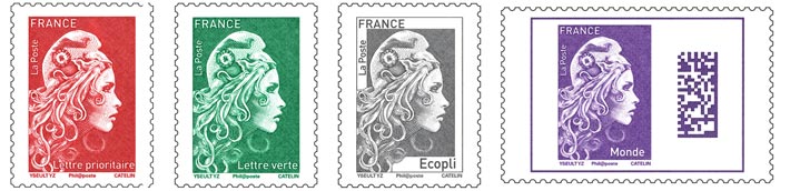 Comment comprendre les différentes couleurs de timbres et leurs tarifs